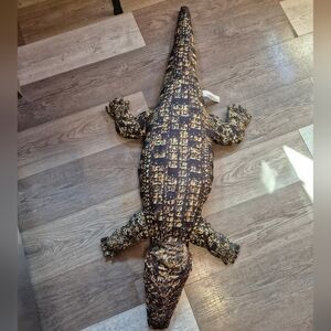Giant Tree House Kids Crocodile Alligator Plush Stuffed Plush Pillow Toy 52"